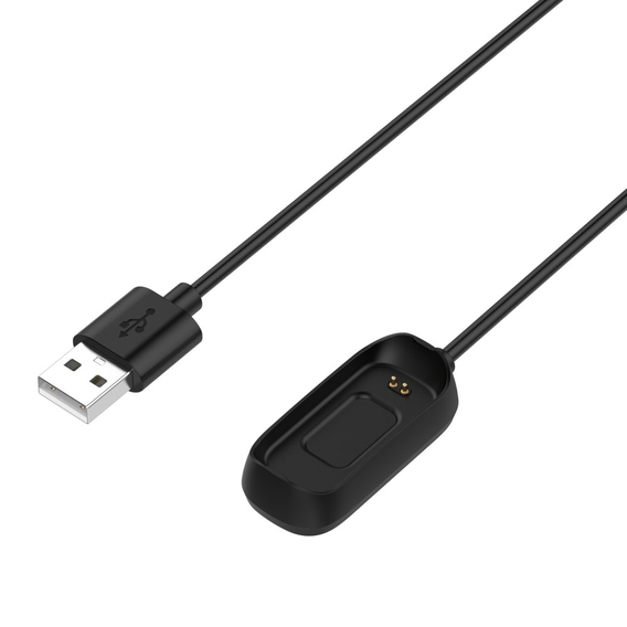 100cm USB Charging Cable Charger Cord for OPPO Band AB96 - Black