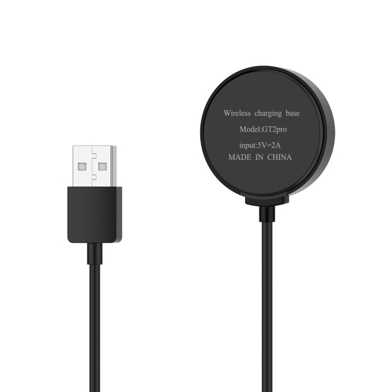 100cm USB Charging Cable Charger Cord for Xiaomi Watch Color 2/S1 Active/Color Sport - Black