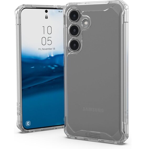 Case Urban Armor Gear for Samsung Galaxy S24, Plyo, transparent
