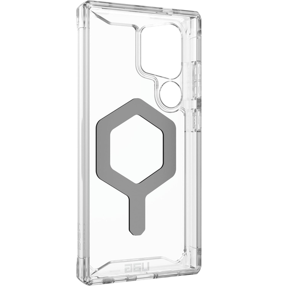 Urban Armor Gear Case for Galaxy S24 Ultra, Plyo MagSafe, transparent