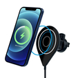 15W Car Magnetic Wireless Charger Air Vent Holder for iPhone 13/12 Series 