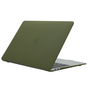 Etui HardShell do MacBook Air 13 A2337 M1 A2179 A1932, Dark Green