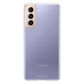 Oryginalne Etui do Samsung Galaxy S21 FE, Clear Cover, Transparent
