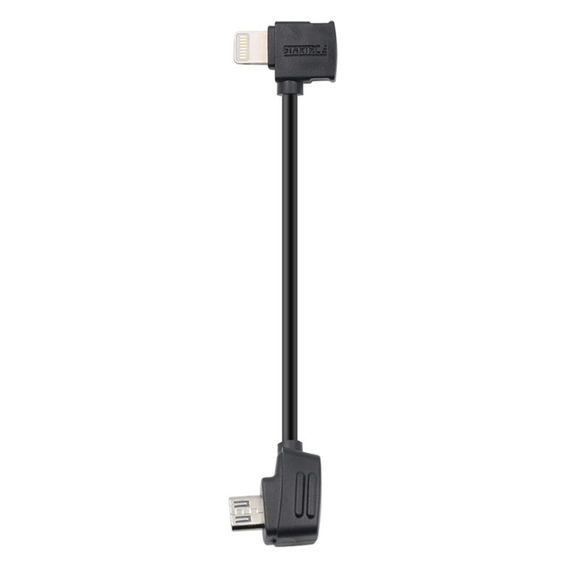 Kabel Lightning - Micro-USB, 10cm do DJI Mavic Mini/Mavic Pro/Mavic Air/Spark 