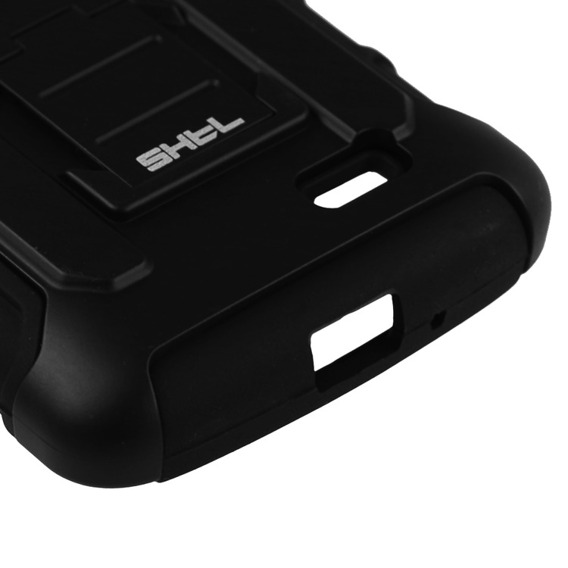 SHTL Etui FUTURE ARMOR w/ Belt Clip LG F70 - Black