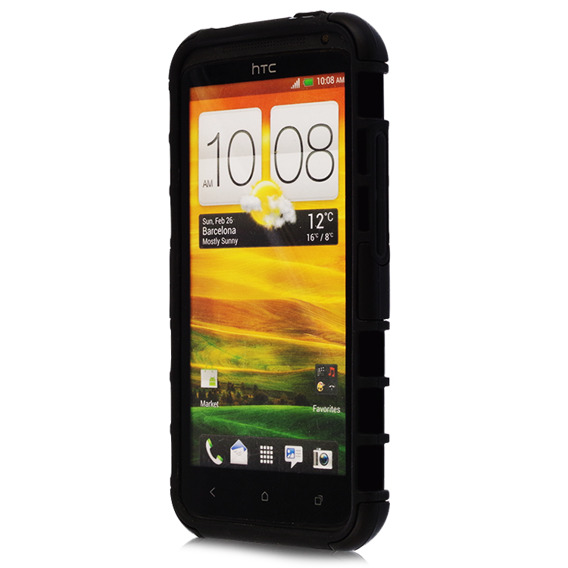 SHTL Etui RUGGED ARMOR HTC One X / X+ - Black 